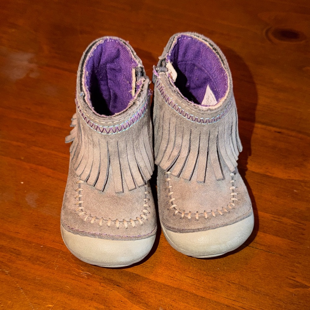 Stride Rite fringe gray -3M